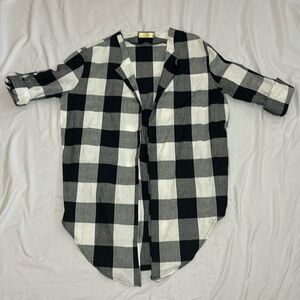 3/$20 Bundle & Save! Lumberjack shirt black and white oversized size small
